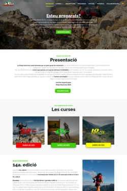 Diseño web Certamen flamenco