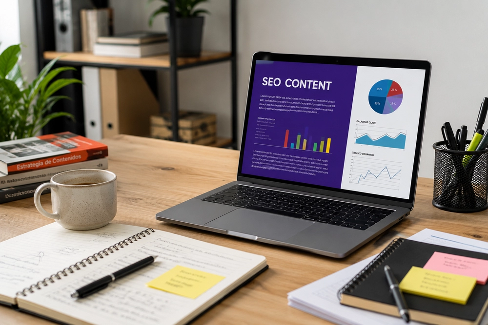 Estrategia de contenidos para posicionamiento SEO nacional